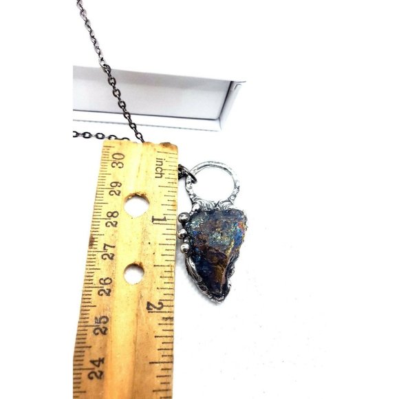 Chalcopyrite crystal Necklace - Picture 12 of 12